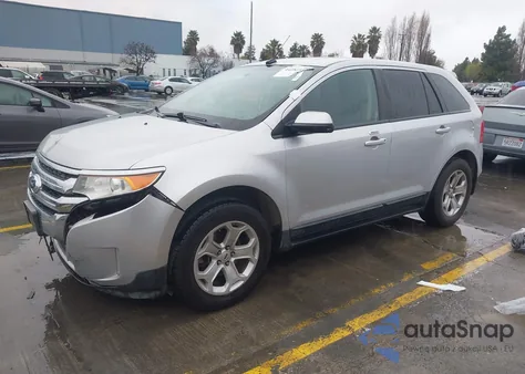2013 Ford Edge Sel z USA, uszkodzony, nr VIN 2FMDK3J94DBA26143
